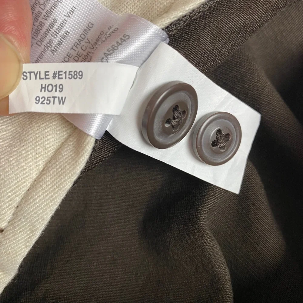 J.Crew 484 Slim Fit Stretch Chino Pants Mens 34x34 Brown